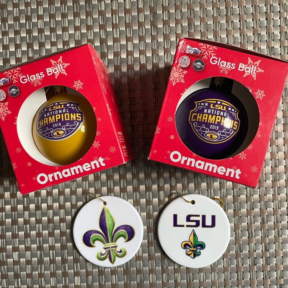 LSU Ornaments